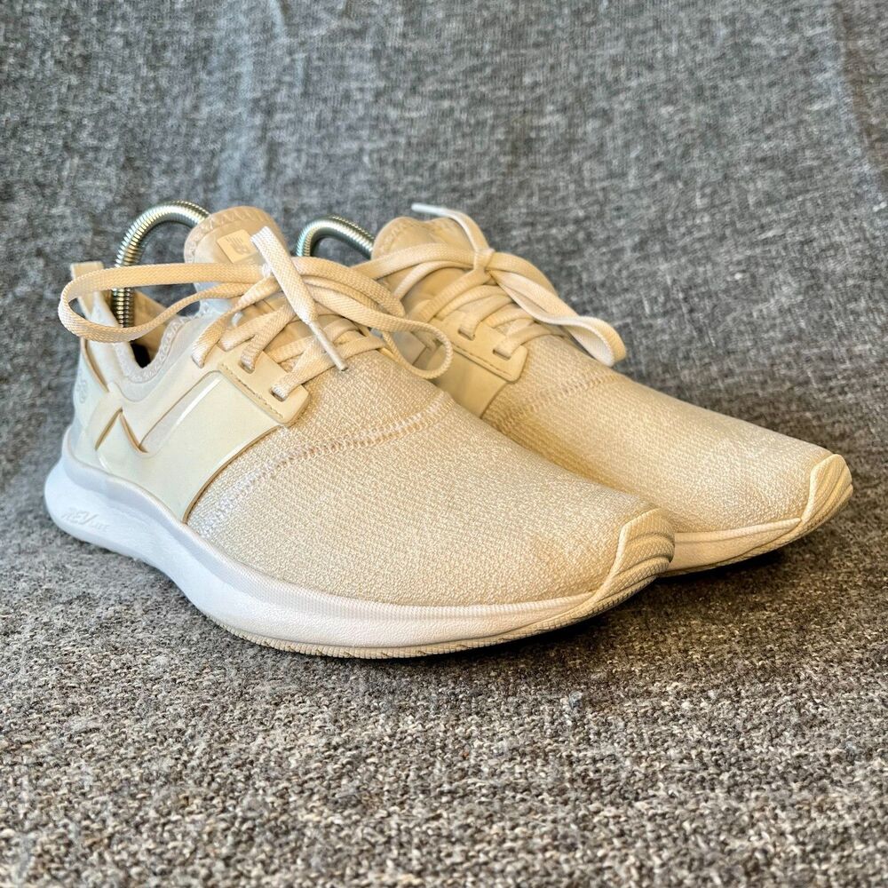 New Balance Nergize Sport Munsell White Womens 9 Running Athletic Sneakers